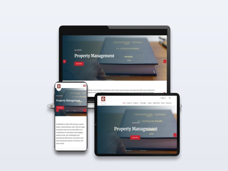 JADS Group — موقع مؤسسي للأعمال والعقارات