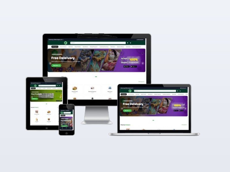 Khyratna — منصة بقالة وتجارة إلكترونية